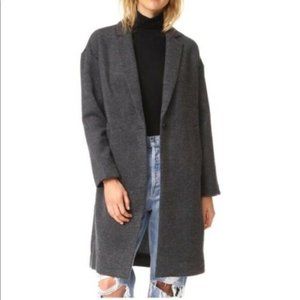 Madewell Gray Wool Coat